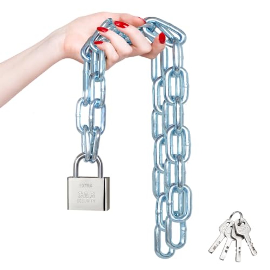 Heavy Duty 39 Inch 8mm Galvani - Bicycle Chain recension och pris