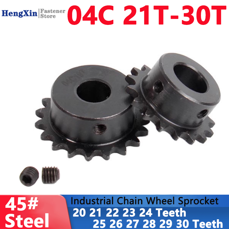 1pcs 21T-30T 04C Industrial Ch - Chain Sprocket Set recension och pris