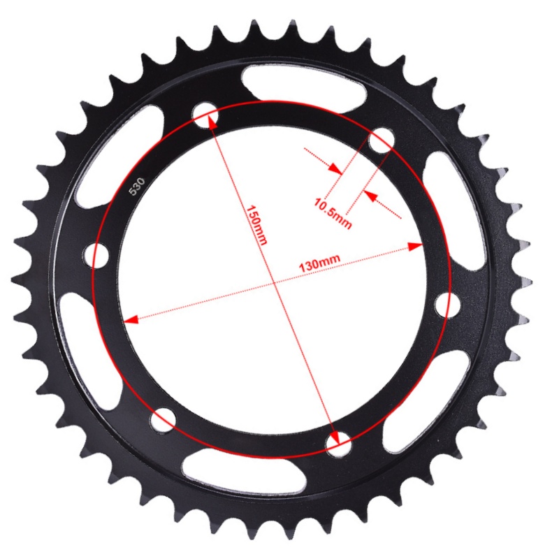 Motorcycle 530 Front Rear Chai - 530 Chain recension och pris