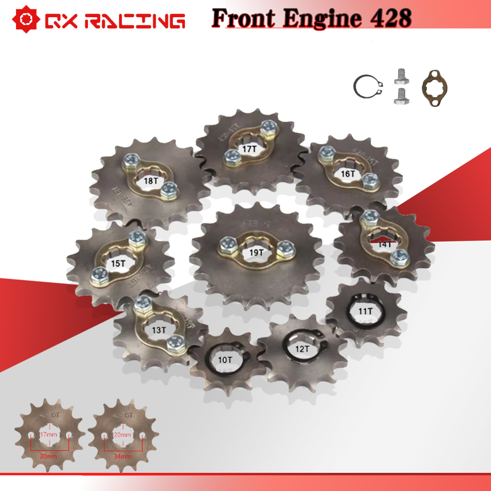 17 20mm 10T-19T Front Engine S - 428 Chain recension och pris