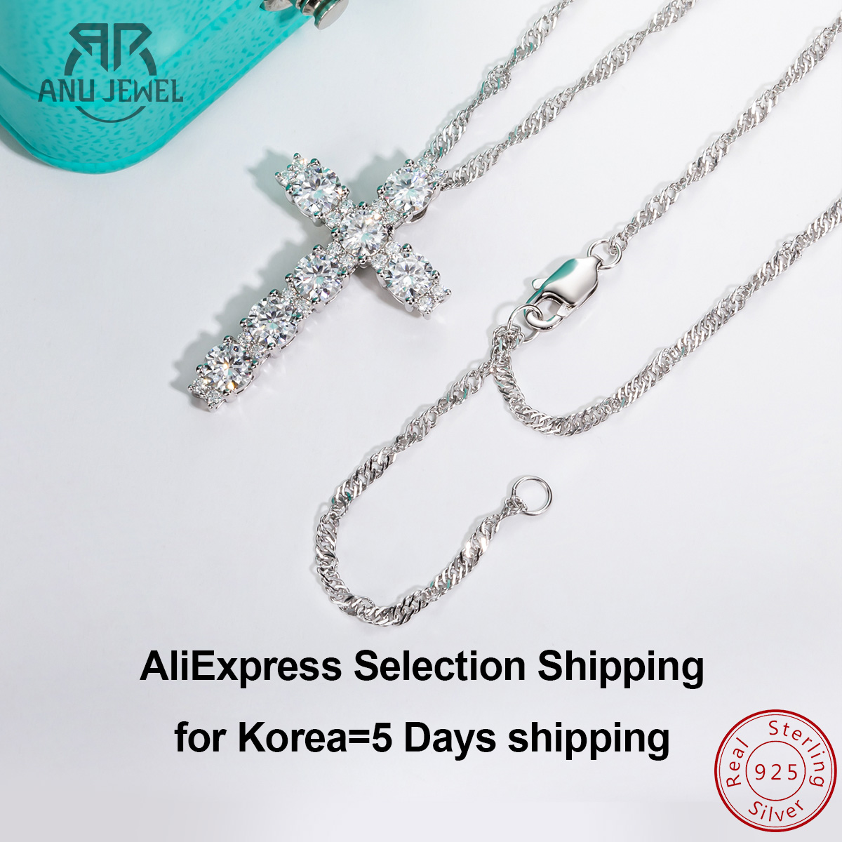 AnuJewel 4MM 2.1 Carat D Color - Ansi Chain recension och pris