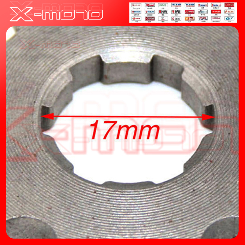 428 12 T Tooth 17mm ID Front E - 530 Chain recension och pris