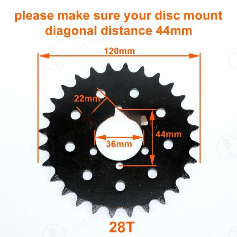 DIY 250W 350W Cheap Solution S - Sprocket Chain recension och pris