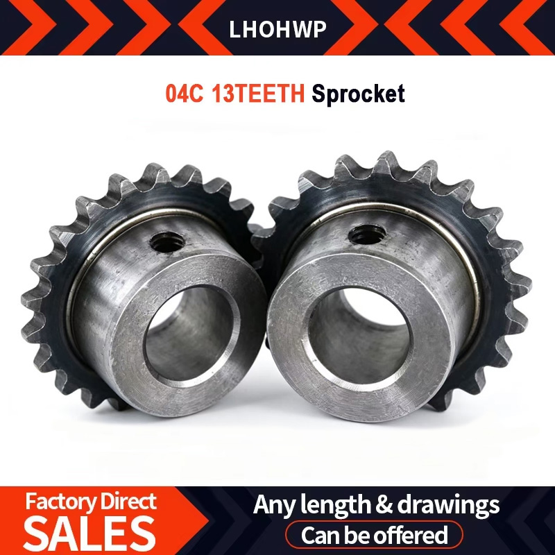 1PC Durable 04C 13T Sprocket W - Chain Sprocket Set recension och pris